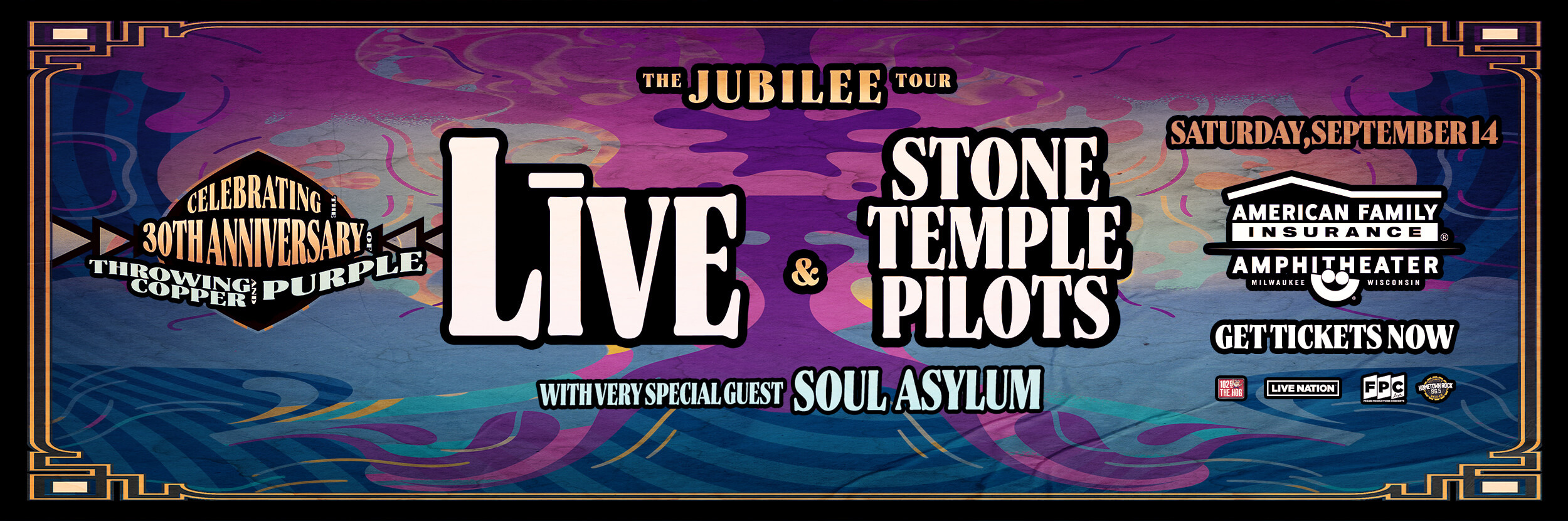 +LIVE+ and Stone Temple Pilots are bringing The Jubilee Tour