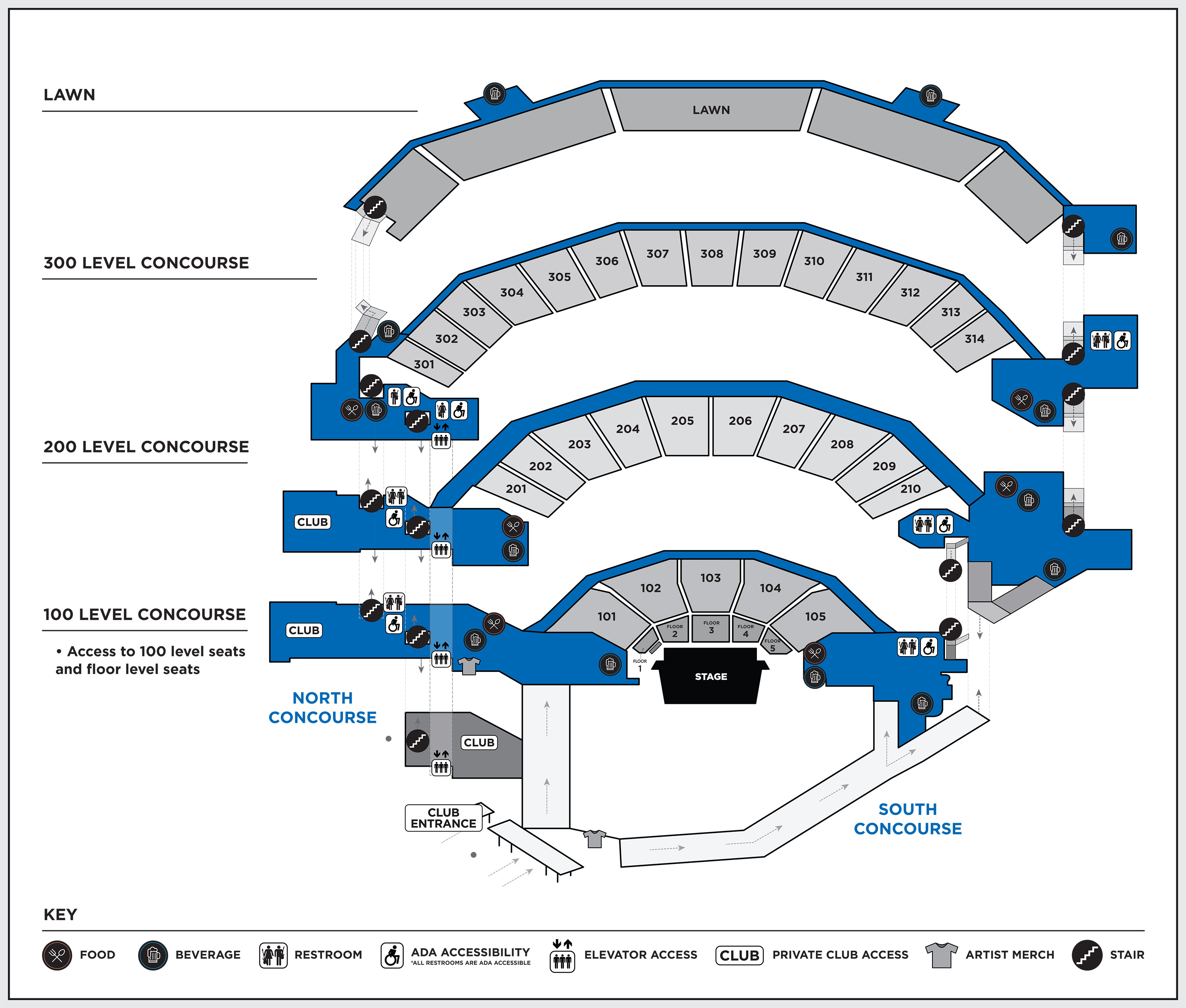 Am Fam Amphitheater Seating Chart