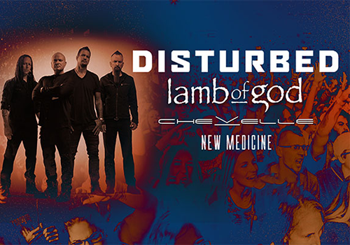 Disturbed, Lamb of God, Chevelle, and New Medicine