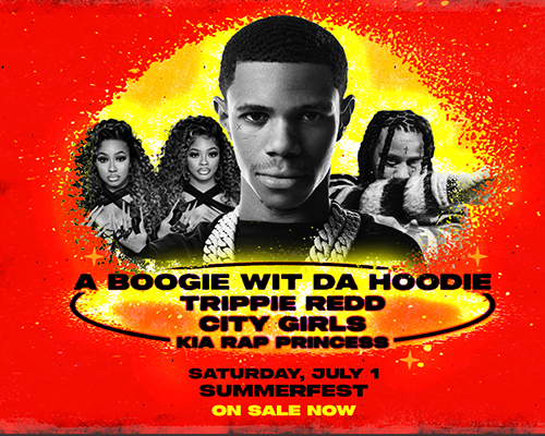 A Boogie wit da Hoodie, Trippie Redd, City Girls, and special guest Kia Rap Princess