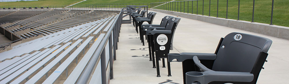 Image of a row of Accessible seating 