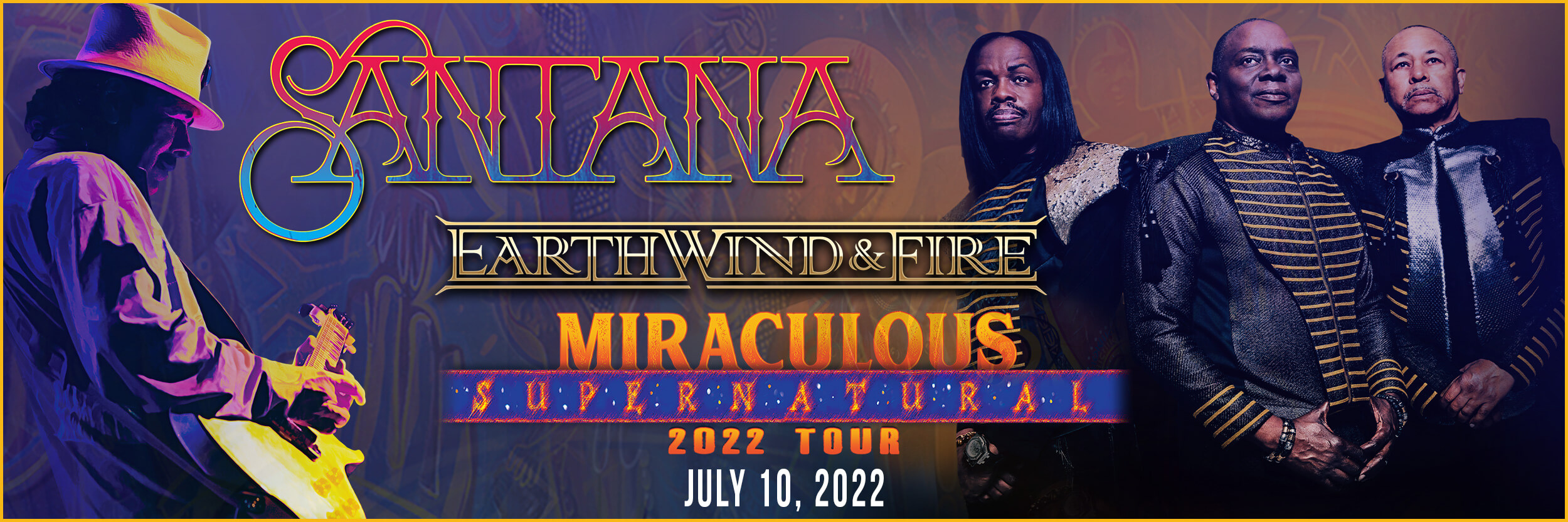Santana with Earth Wind and Fire July 10, 2022