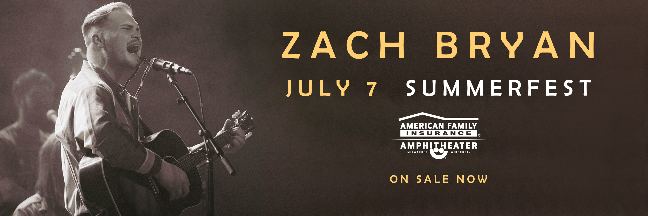 Zach Bryan Headlining Summerfest on July 7 at American Family Insurance Amphitheater 