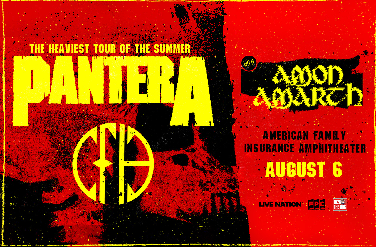 Pantera with Amon Amarth