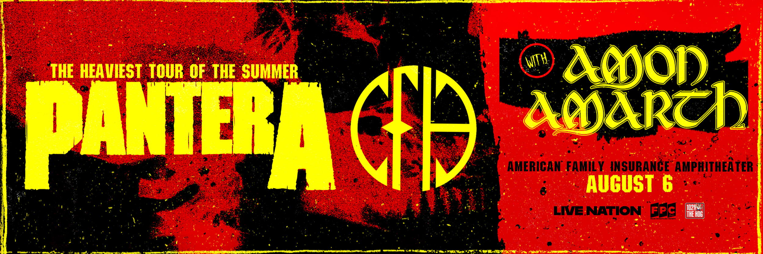 Pantera with Amon Amarth