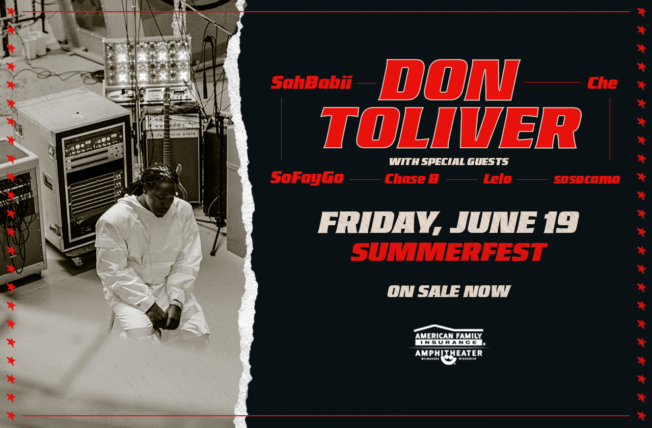 Don Toliver will headline the festival for the first time on Friday, June 19, 2026, with special guests SahBabii, Che, SoFayGo, sosocamo, Chase B, and Lelo