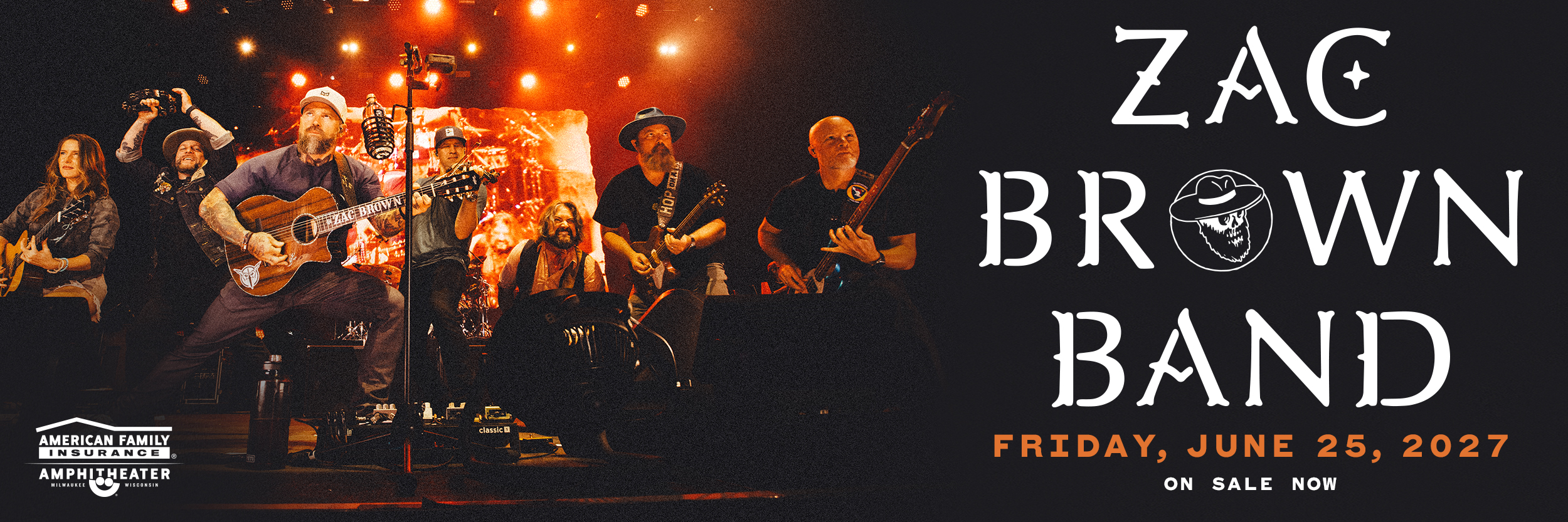 Zac Brown Band June 25,2027